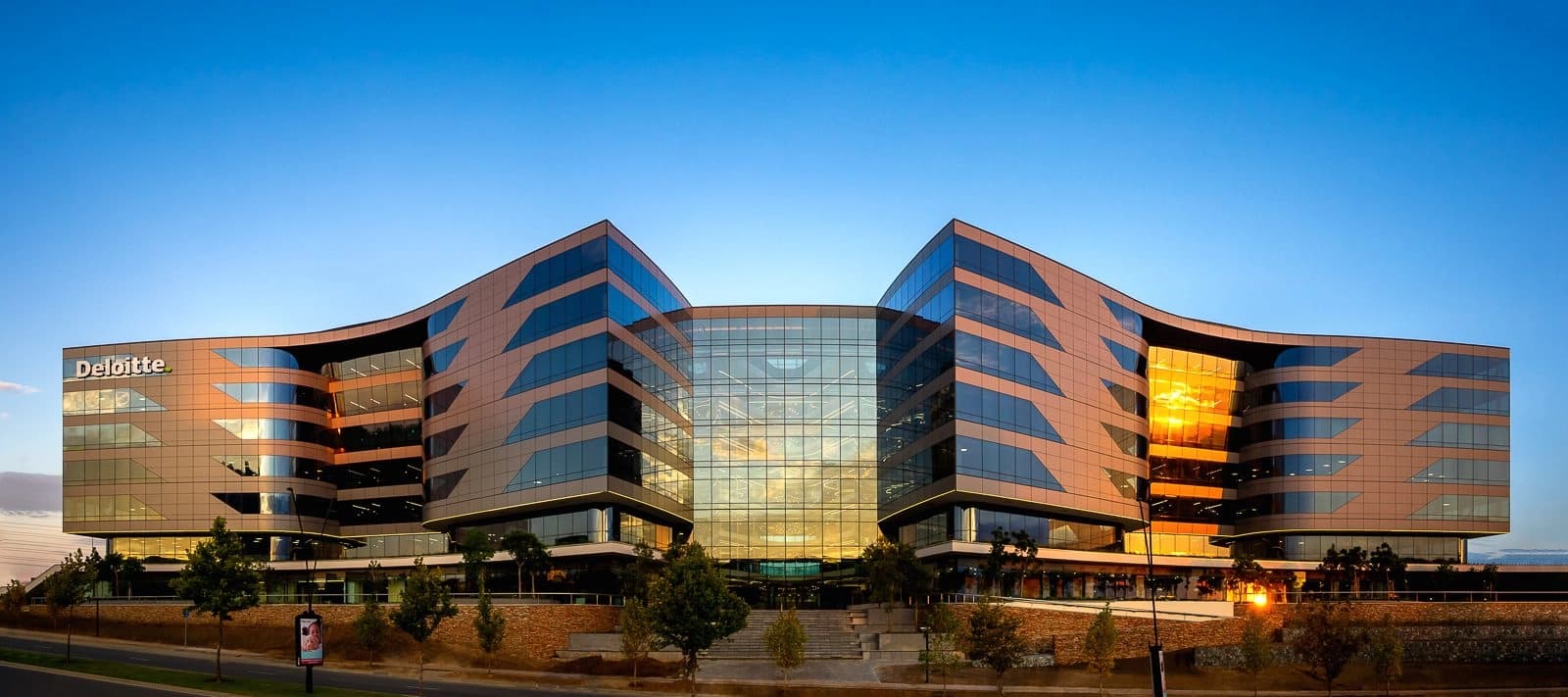 Deloitte headquarters at Waterfall City